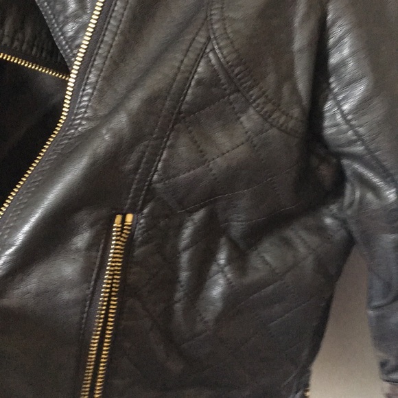 Lowest price!!Calvin Klein faux leather jacket - Picture 6 of 6